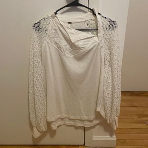 Free People White Top